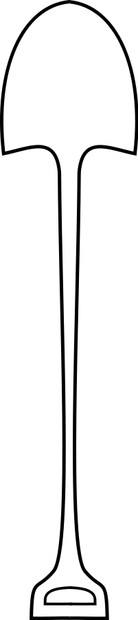 This Free Clip Arts Design Of Simple Shovel - This Free Clip Arts Design Of Simple Shovel (201x900)