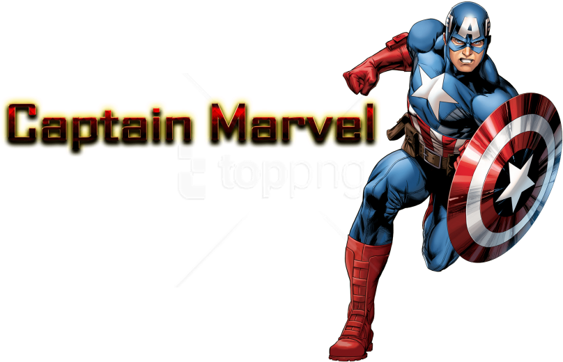 Free Png Download Captain Marvel Png Clipart Png Photo - Marvel Captain America Drawing (850x532)