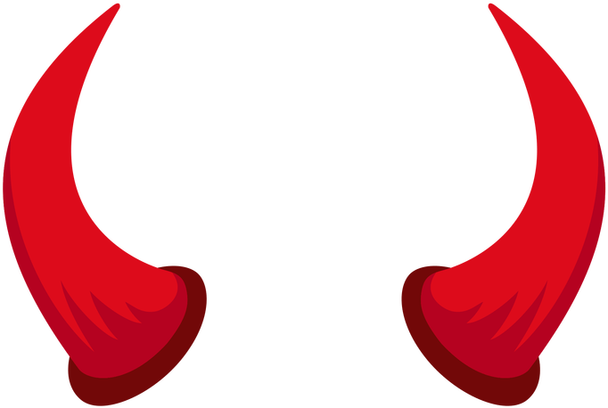 Horn Clipart Free Daily - Devil Horns Transparent Background (720x720)
