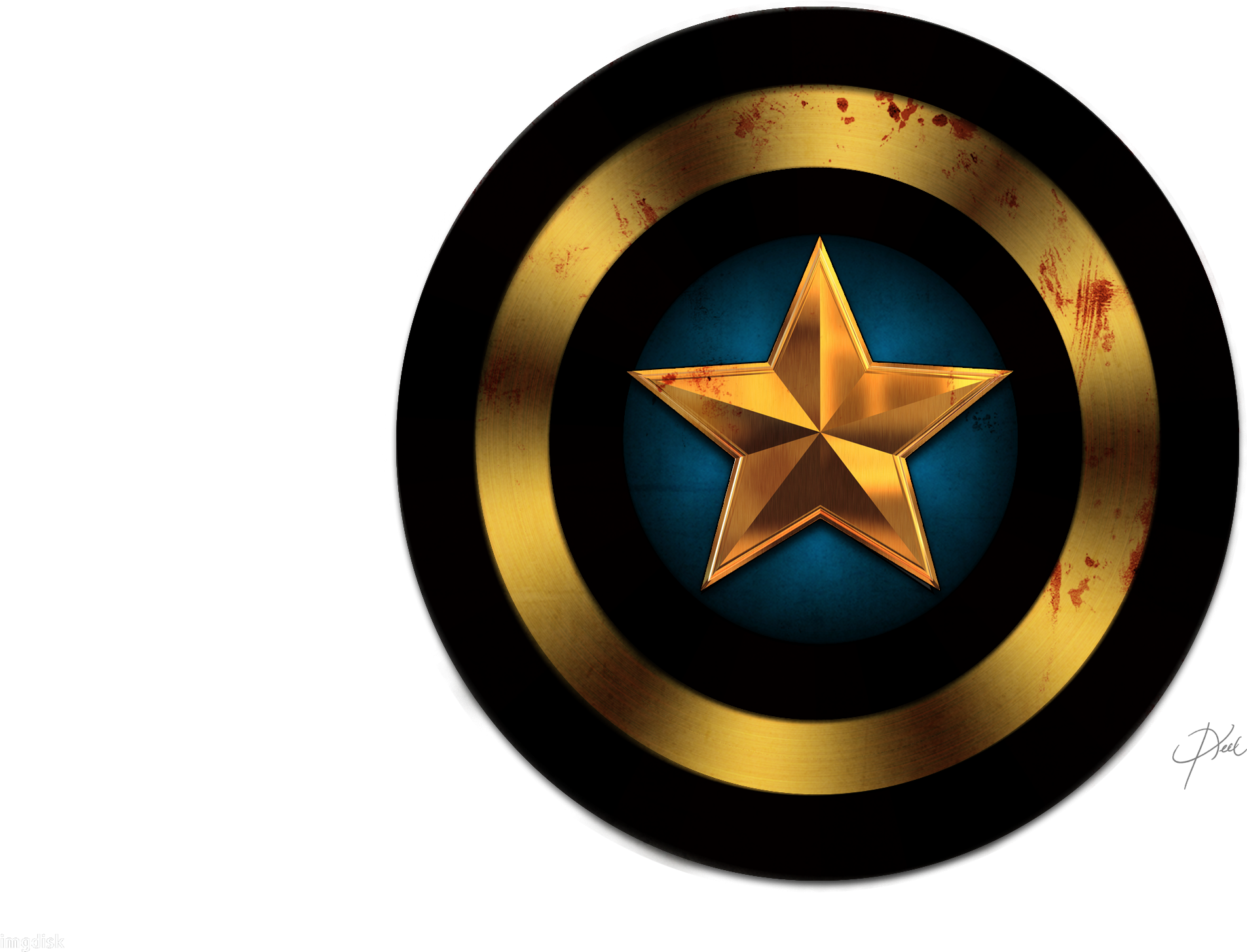 Captain America Shield Black And White - Black Captain America Shield (2500x1560)