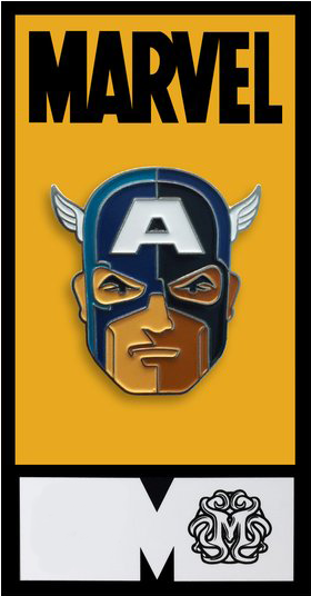 Captain - Enamel Pins X Men (500x535)