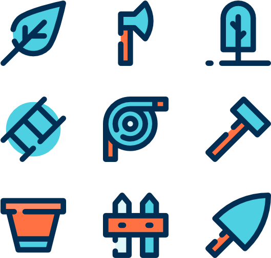 Farm Icons Free Gardening Pictograms - Farm Icons Free Gardening Pictograms (600x564)