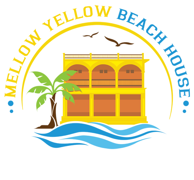 Mellow Yellow Beach House - Illustration (700x700)