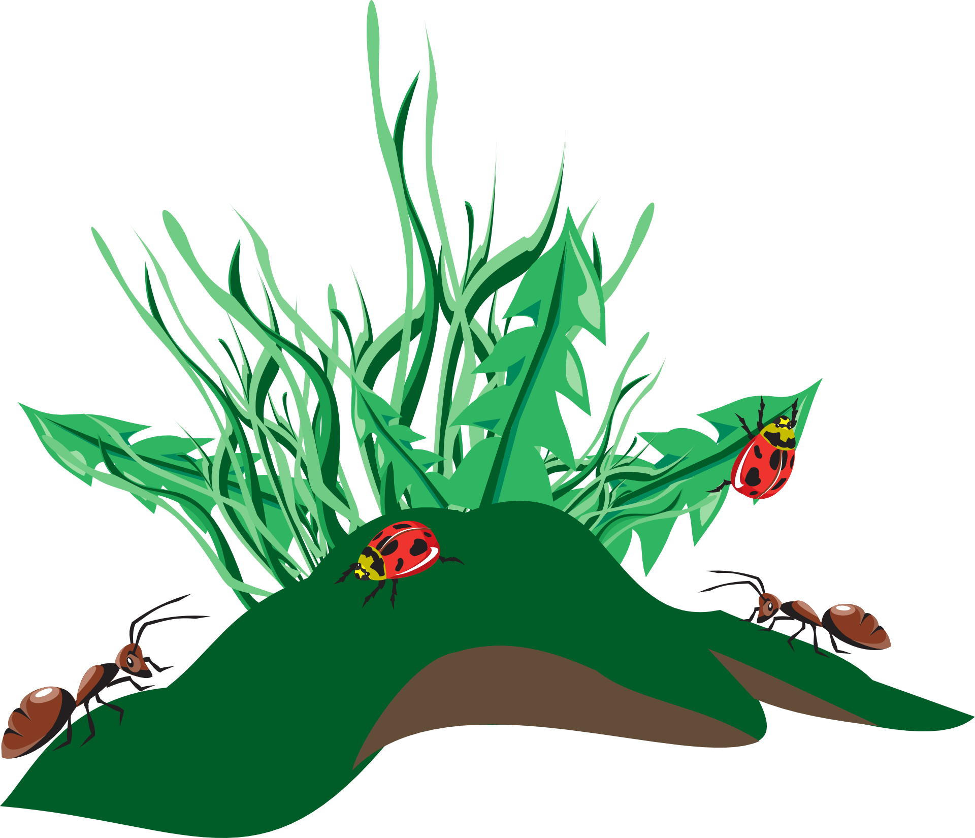 Dirt Grass Clip Art - Ants Clip Art (1920x1650)