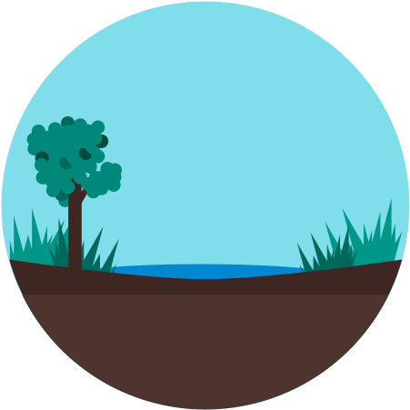 By Raisul Hadi Lake River Wet Icon - Illustration (512x512)