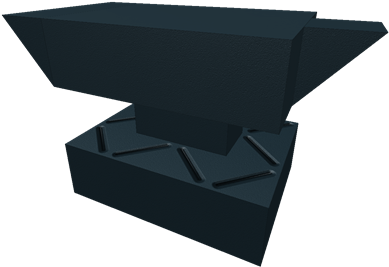 Anvil Cartoon - Roblox - Coffee Table (420x420)