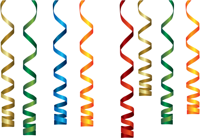Birthday Ribbon Png (715x715)