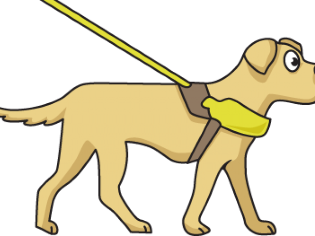 Guide Dog Clip Art (640x480)