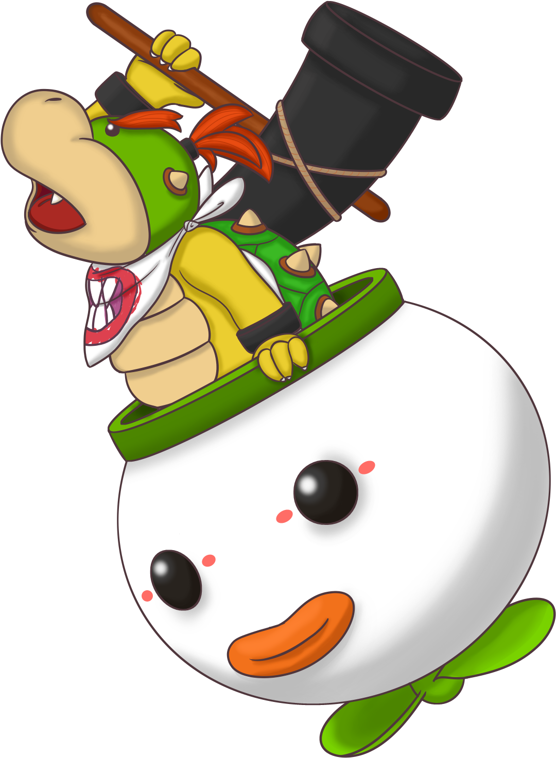 Smash Collab Bowser Jr By Dragonkazooie Deviantart - Bowser (1200x1550)