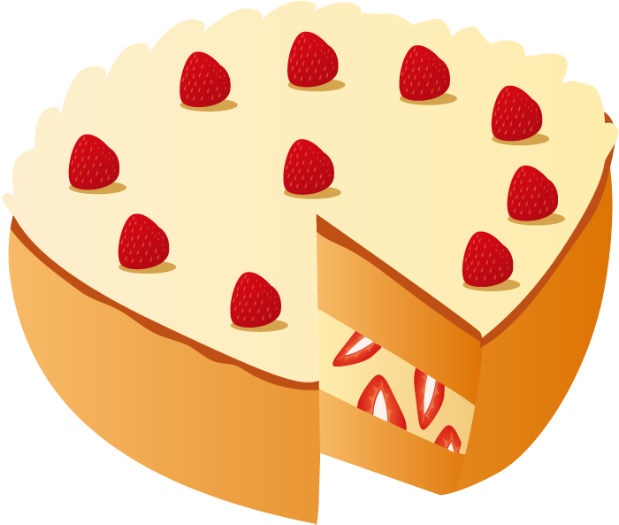 Strawberry Clipart Sandwich - Strawberry Clipart Sandwich (800x800)