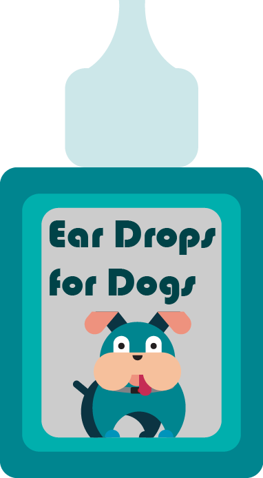 Best Ear Drops For Dogs - Cartoon (382x694)