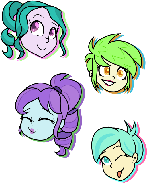 Berrypunchrules, Azura, Cherry Crash, Crystal Lullaby, - Cartoon (640x657)