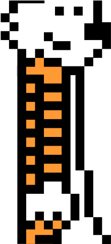 Original - Calvin And Hobbes 8 Bit (640x480)