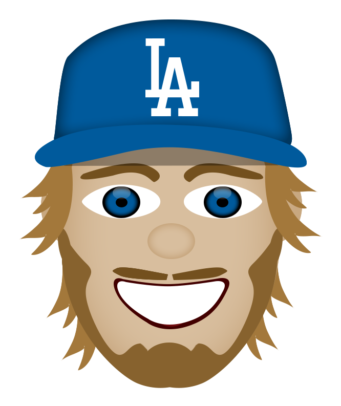 Dodger Player Emojis L A Taco Image Ⓒ - La Dodger Emojis (800x800)