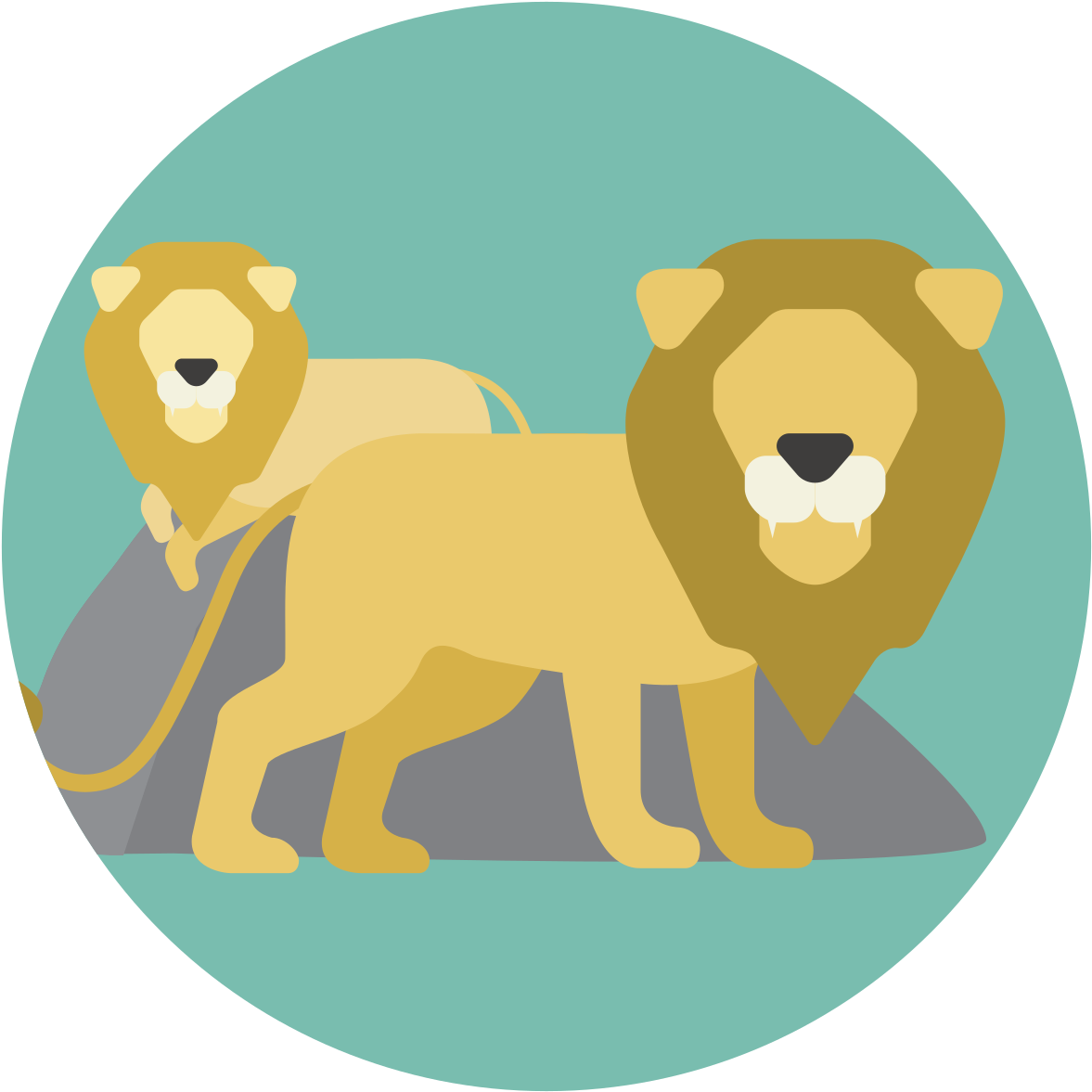 Daniel, Man Of Prayer - Cartoon (1200x1200)