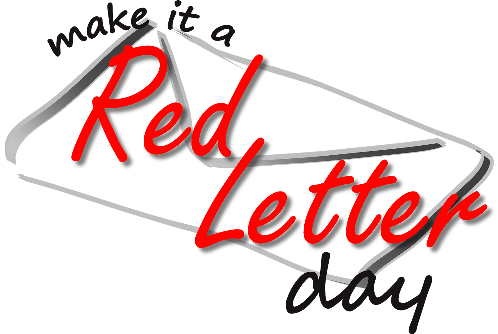 Make It A Red Letter Logo - Red Letter Day (1600x1070)