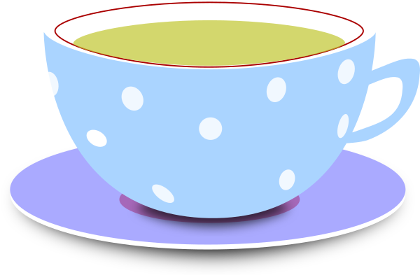 Teacup Clip Art At Clker - Cup (600x393)