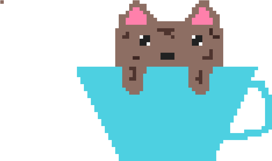 Teacup Dog - Cute - Illustration (1200x1200)