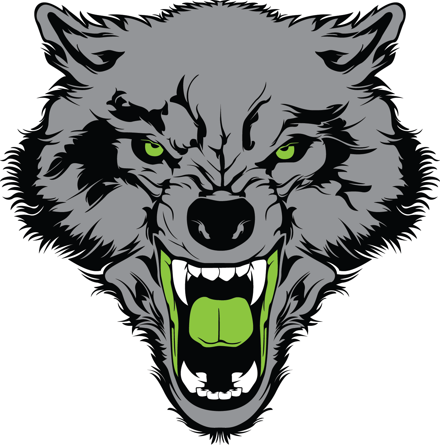 More Free Angry Wolves Png Images - Angry Wolf Png (1407x1423)