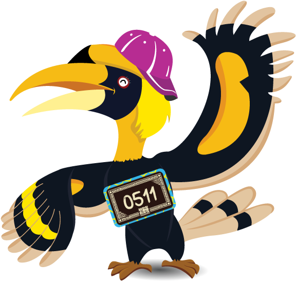 Leaderboard Safari Zoo Run Team Sunny Mascot - Ah Meng Chawang Canol Sunny (750x750)