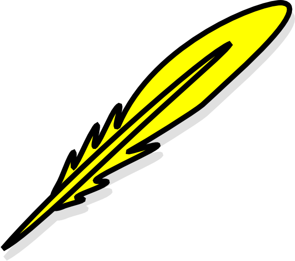 Feather Pen Clipart Transparent (600x531)