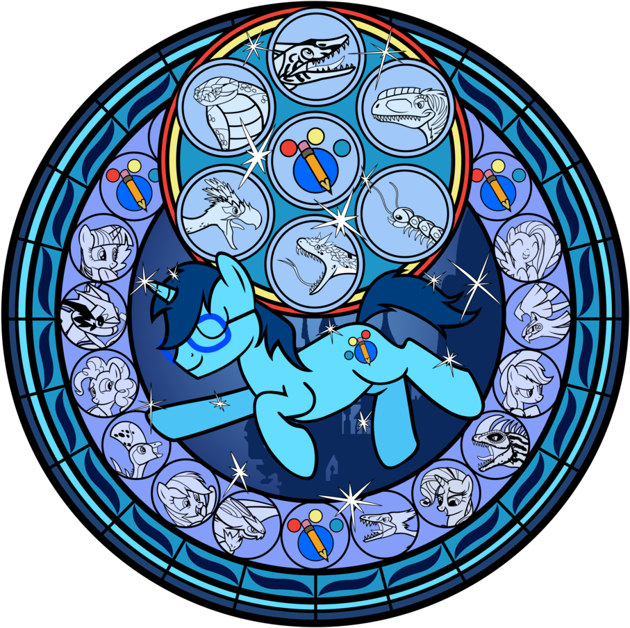 Alicorn, Applejack, Arthropleura, Artist - Circle (1075x1024)