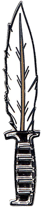 Khife Clipart Feather - Emblem (1024x1024)