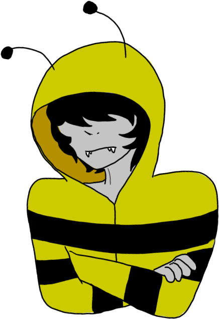 Request 06 Mituna In A Bee Onesie By Eeldoodles - Request 06 Mituna In A Bee Onesie By Eeldoodles (452x650)