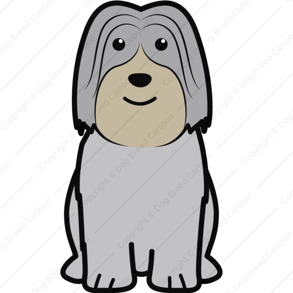 Polish Lowland Sheepdog Art - Dog (600x600)