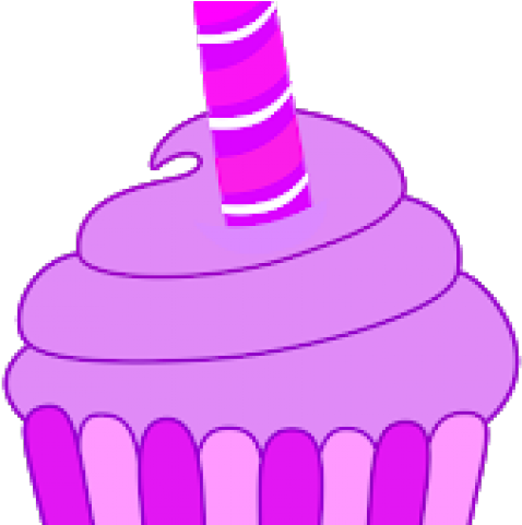 640 X 480 2 - Cupcake With Candle Clipart (640x480)