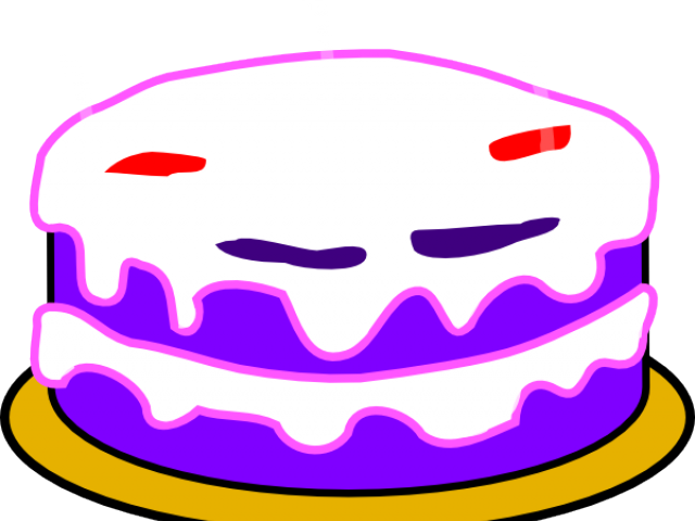 Transparent Background Cake Birthday Clipart Png (640x480)