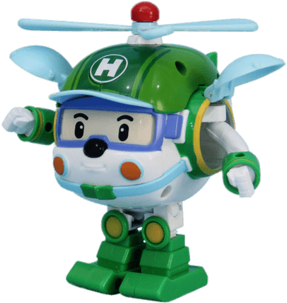 Robocar Poli Character Helly - Robo Car Heli Transparent (500x500)