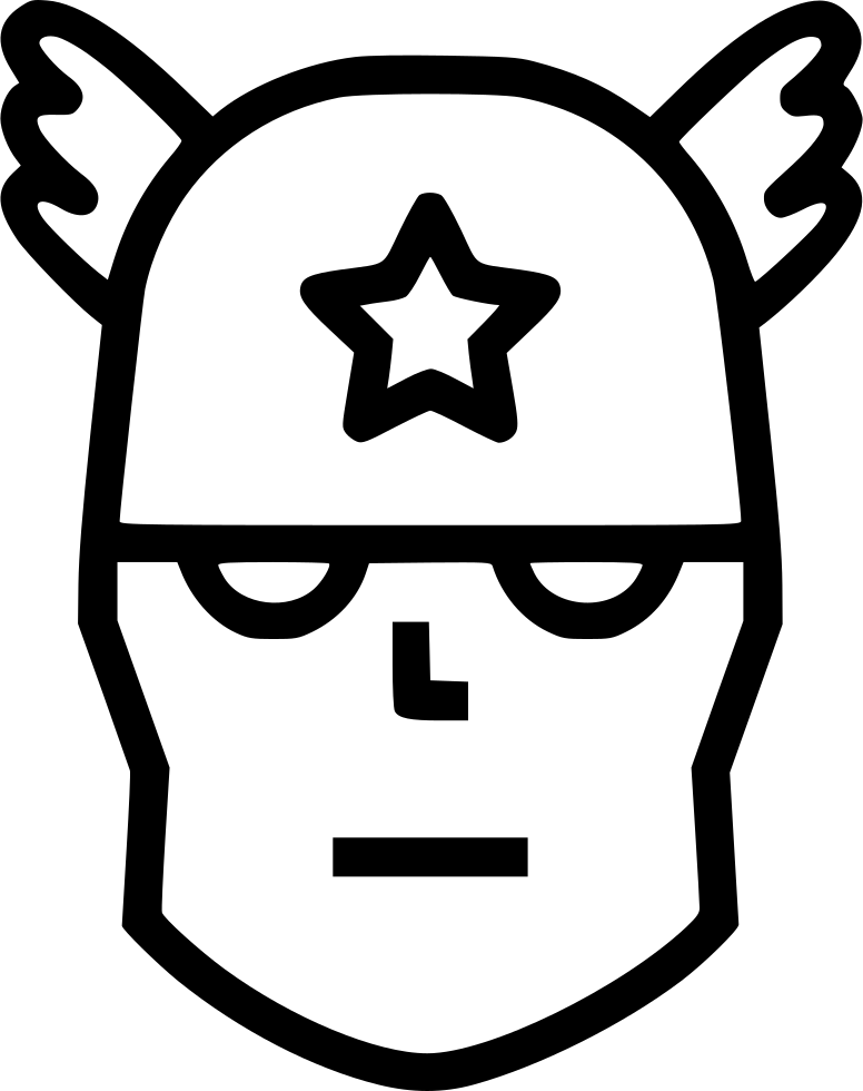 Captain American Humanoid Superhero Comments - Icon (776x980)