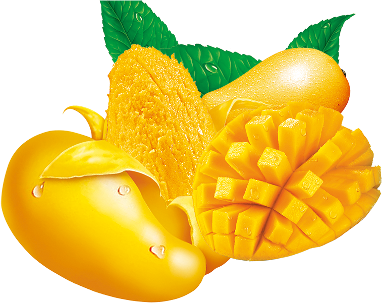 Mango, Clip Art, Manga, Illustrations, Pictures - มะม่วง สี ทอง กา ตู น (1000x600)