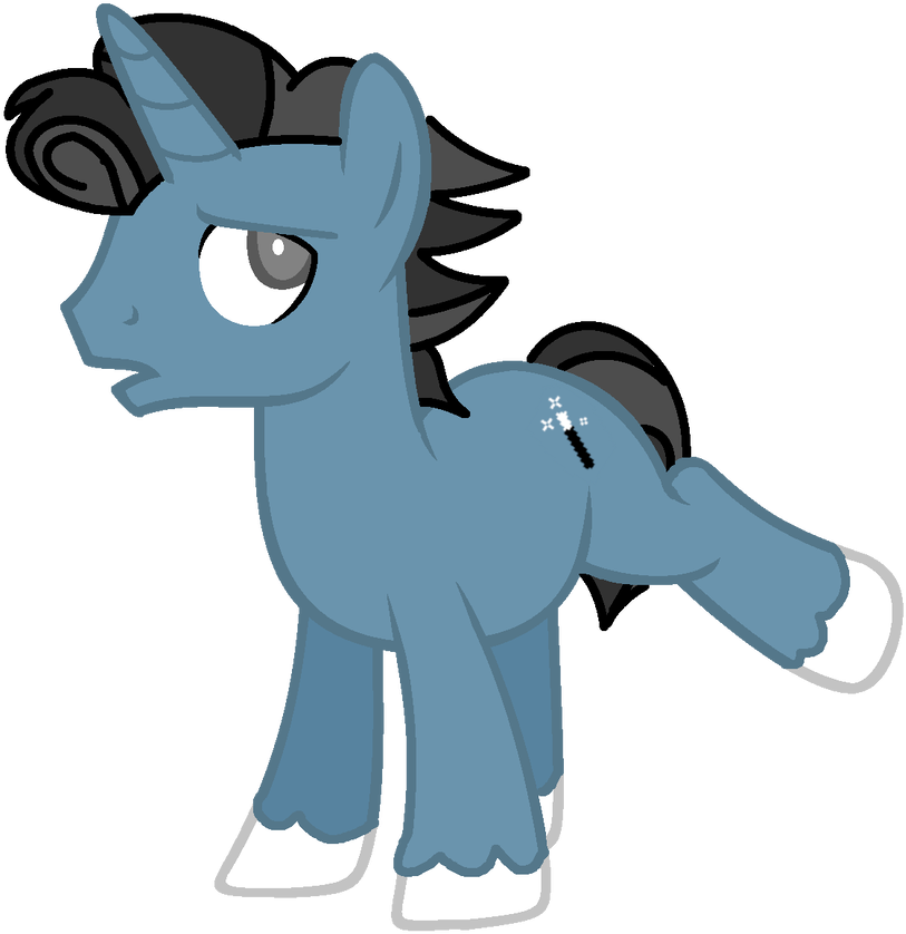 Frigid Hex By Moonlightthegriffon - My Little Pony Unicorn Male (885x903)