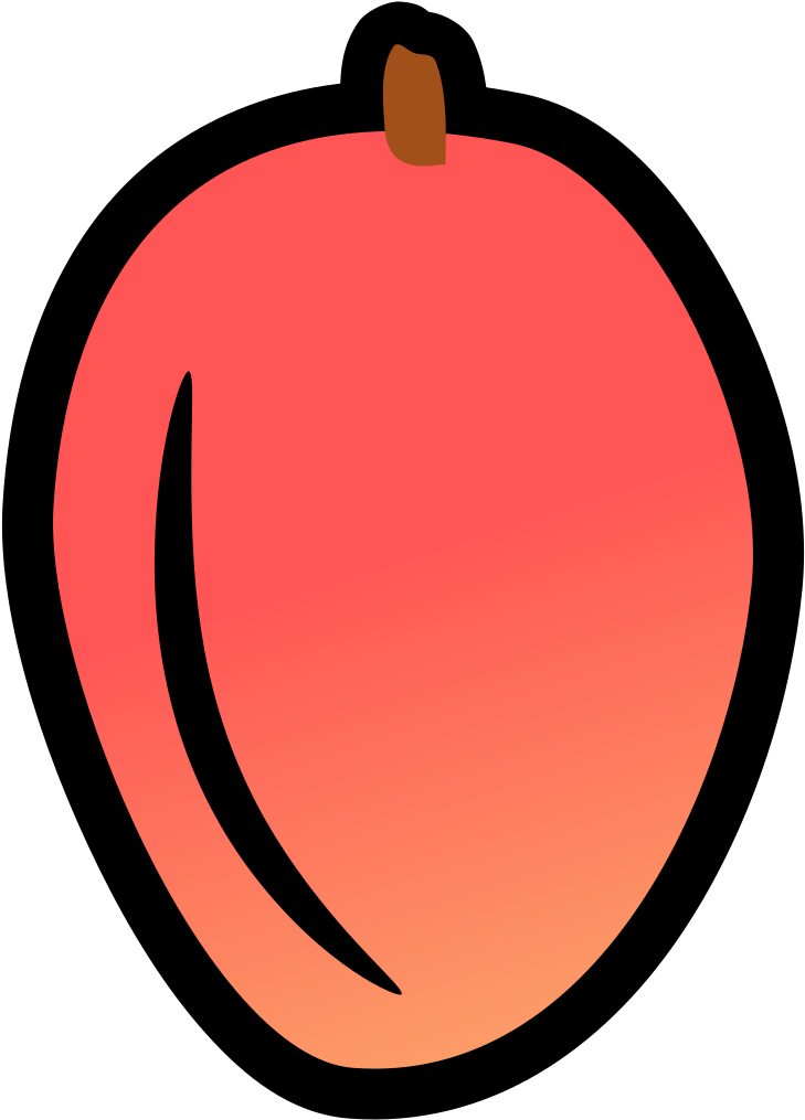 Mango Icon - Manga Fruta Icon (1024x1024)