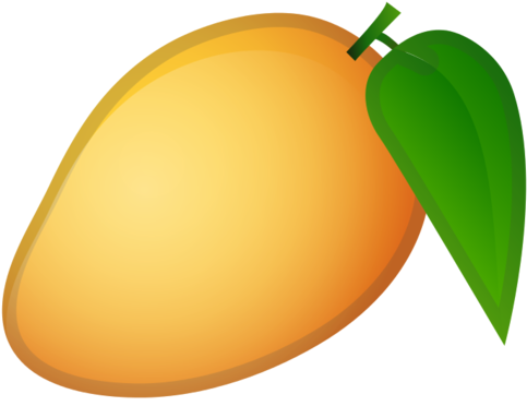 Google - Mango Emoji (512x512)