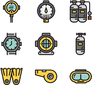 Image Result For Scuba Diving Sign Svg - Sleep Icon Png (396x372)