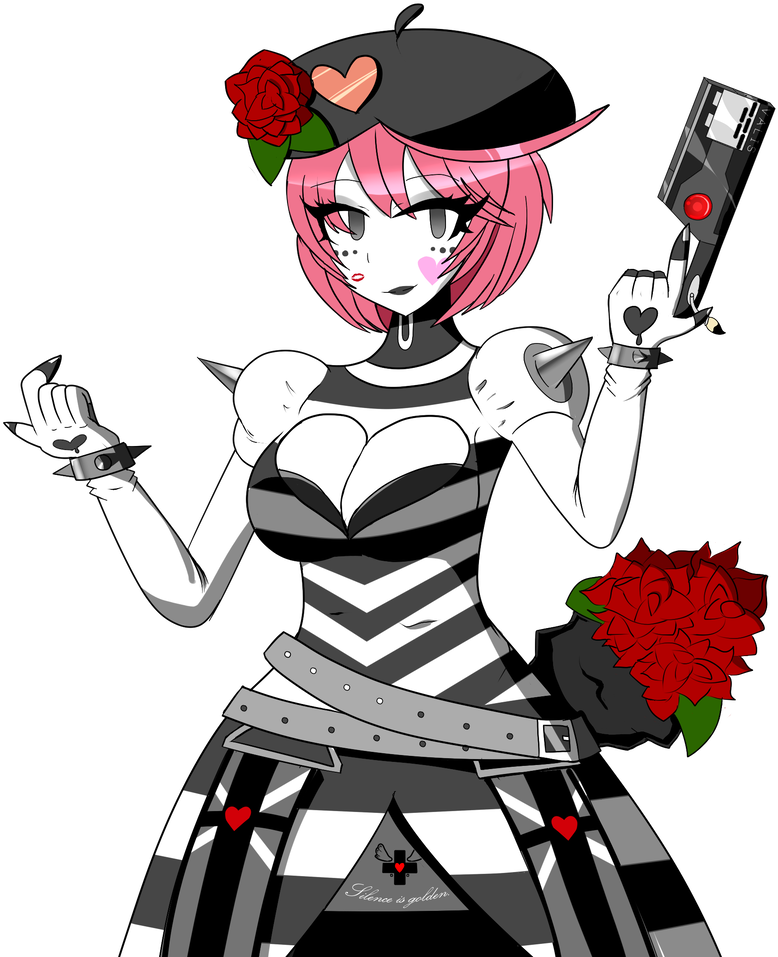 Mime Elphelt Valentine By Mime-control - Cartoon (804x994)