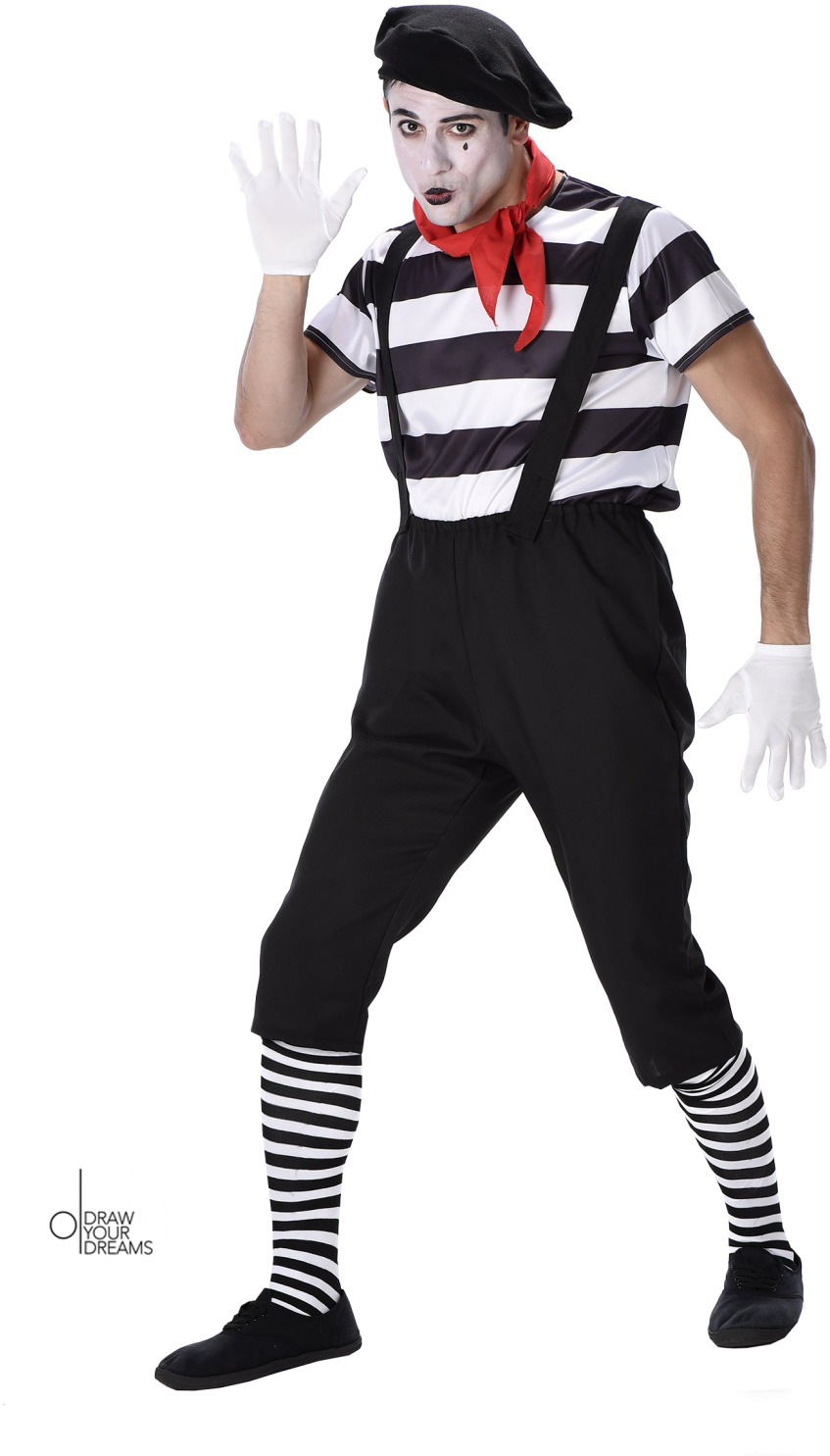 Nos Gusta Compartir Drawyourdreams Material Pinterest - Mime Costume Men (924x1556)
