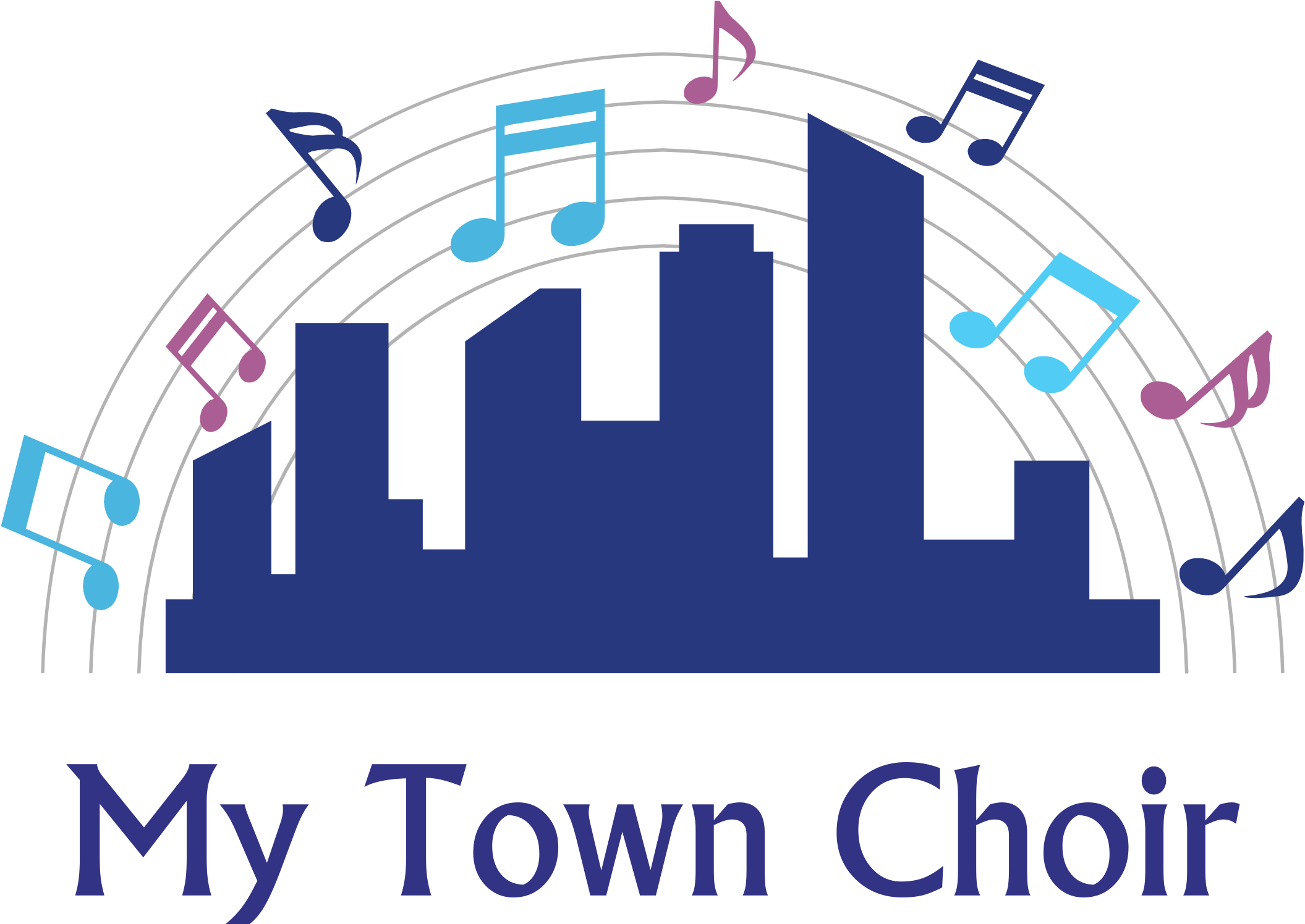 My Town Choir Begins - Music (2667x1611)