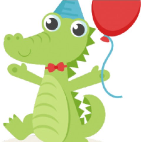 Alligator Clipart Silhouette - Desenho Jacare Cut (479x481)