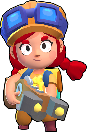 Jessie - Jessie Brawl Stars Png (500x600)