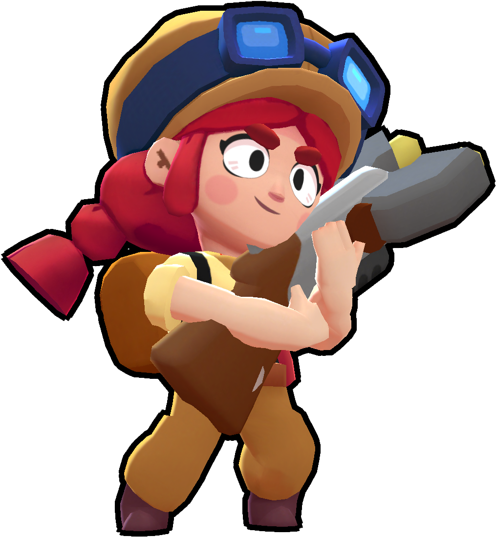 Brawl Stars Jessie , Png Download - Brawl Stars Jessie , Png Download (1015x1100)