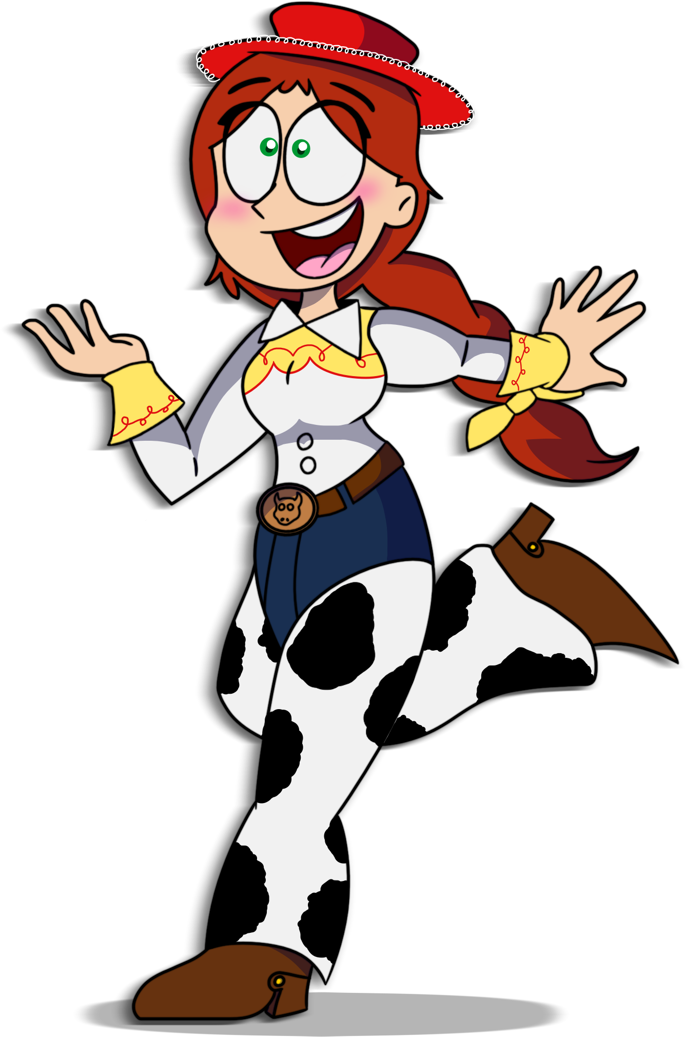 Hey Jessie Clipart Png Hey Jessie Clipart - Cartoon (1500x2296)