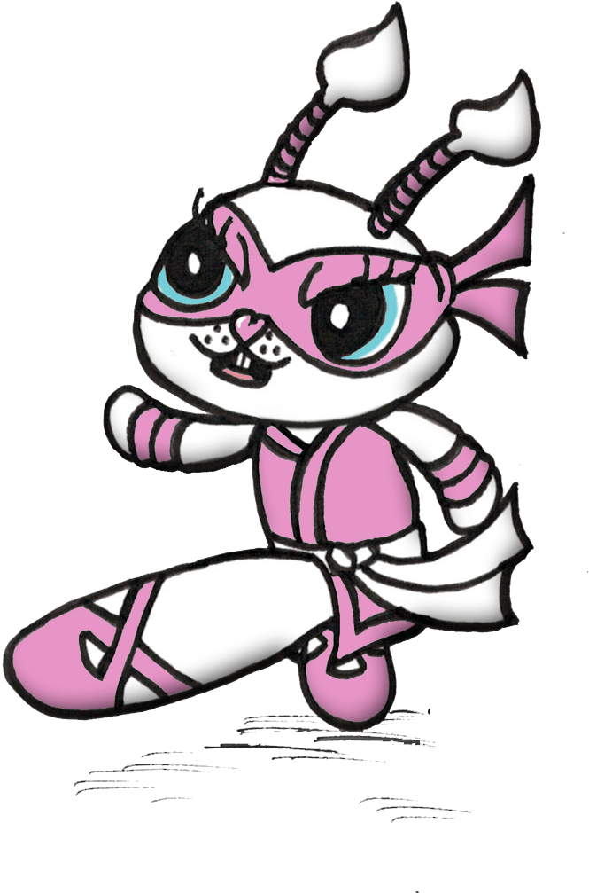 Jessie The Cuddly Ninja - Cartoon (791x1037)