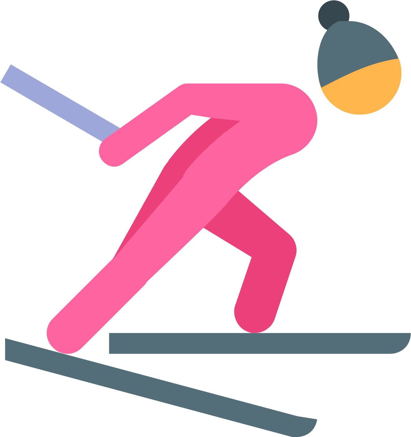 1600 X 1600 4 - Cross Country Skiing Icon (1600x1600)