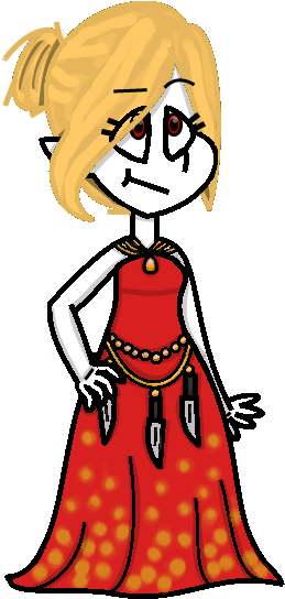 Jessie With A Dress By Starryicetea - Cartoon (377x568)