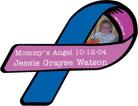 Mommy's Angel 10 12 04 / Jessie Grayse Watson - Food Allergy Teal Ribbon (455x350)