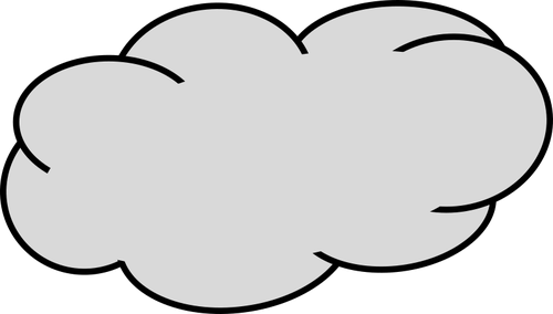 Latest 30000 Cloud Clipart Png - Grey Cloud Clipart (500x284)